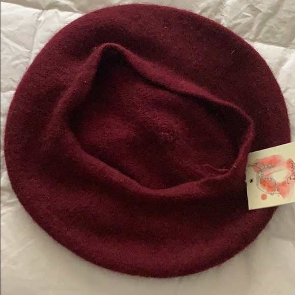 Nordstrom pearl beaded beret hat - Picture 5 of 8